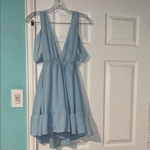 Lucy in the Sky Soft Blue Dress